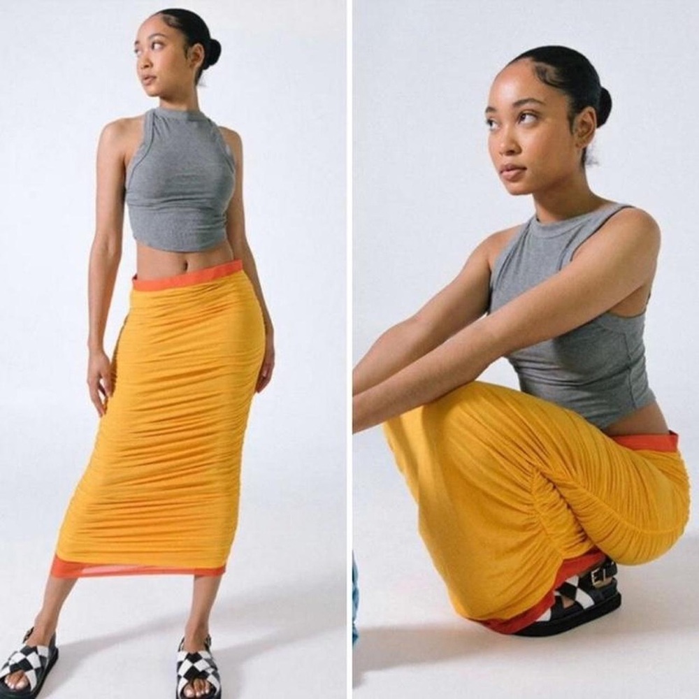 Simon Pluto Mesh Skirt